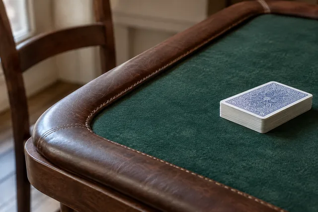 Bàn baccarat — ảnh minh họa AI